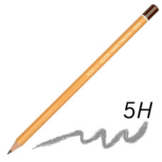 Карандаш чернографитный Koh-i-Noor 1500 5H